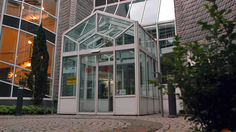 Eingang Rathaus Olsberg