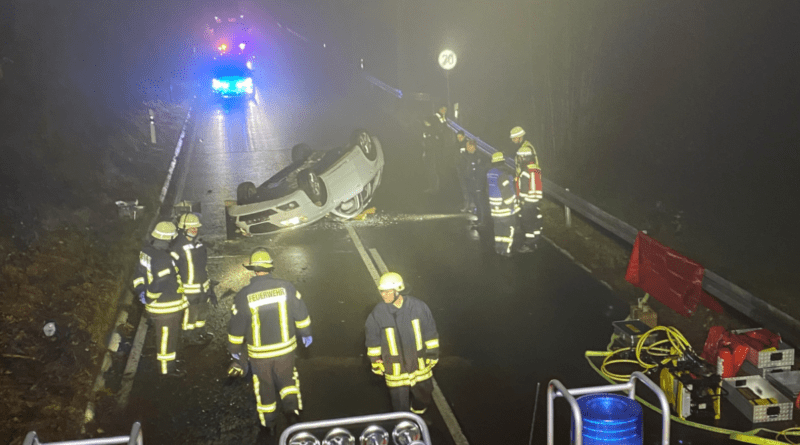 Tödlicher Verkehrsunfall in Olsberg