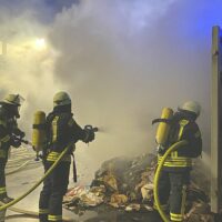 Containerbrand in Olsberg