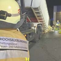 Containerbrand in Olsberg