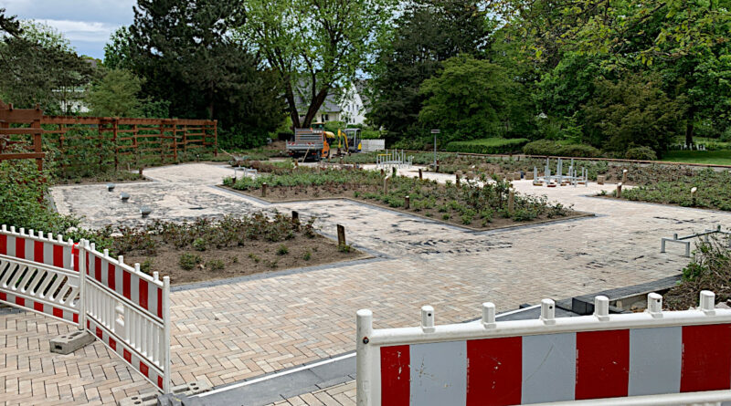 Neugestaltung Rosengarten Kurpark