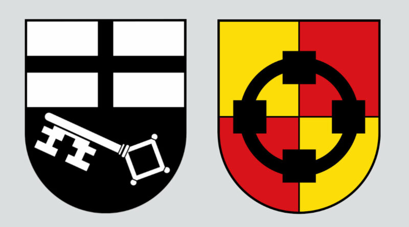 Wappen der Städte Brilon und Olsberg