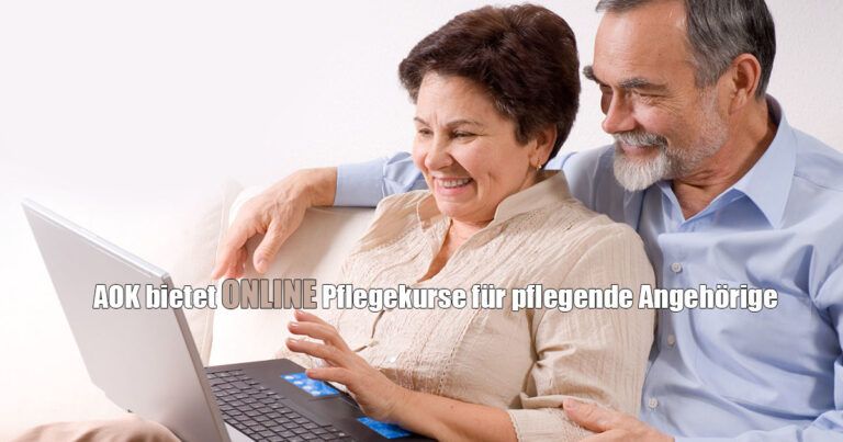 AOK online Pflegekurs