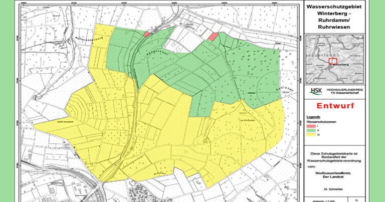 Winterberg Wasserschutzgebiet