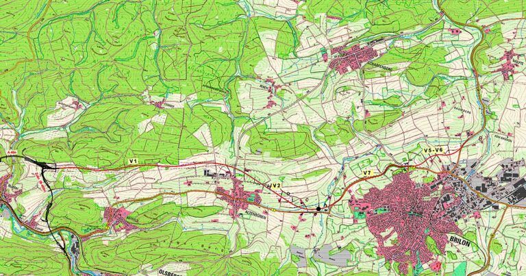 Umgehungstrasse Altenbueren Brilon rechtssichere Variante B7n Brilon Totallokal Kopie