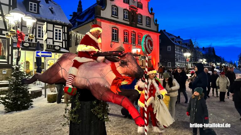 Weihnachtsmarkt in Brilon am Sonntag den 03122023