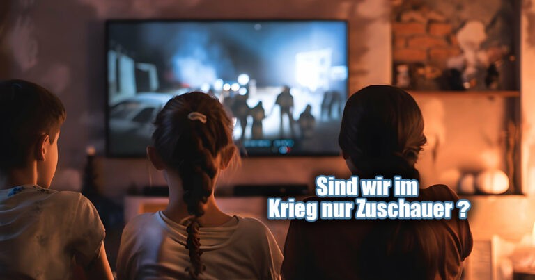 Sind wir im Krieg nur Zuschauer