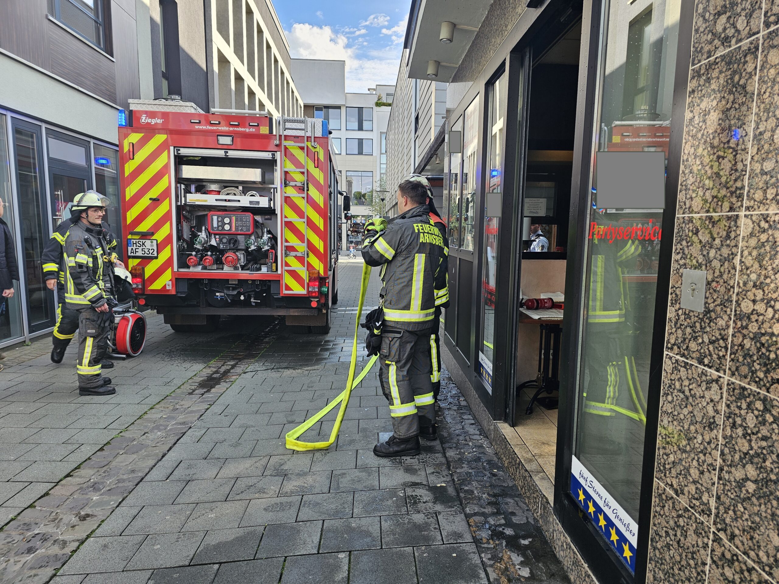 Brand in Imbissbetrieb schnell gelöscht