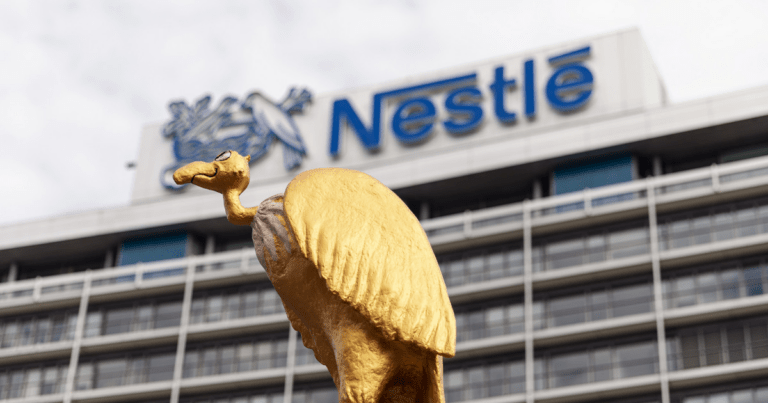 Goldenen Geier geht an Nestlé
