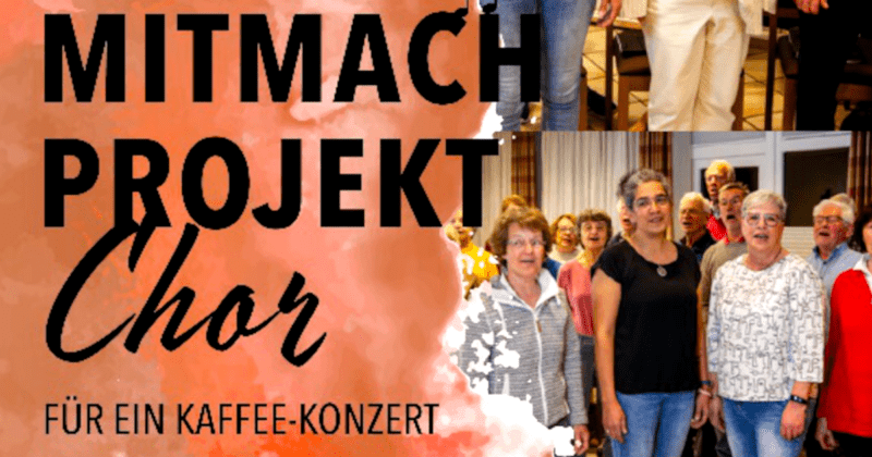 Mitmach Projekt Chor