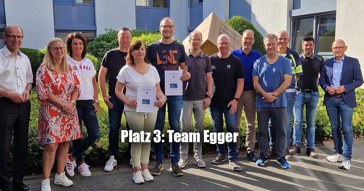 3. Platz - Team Egger