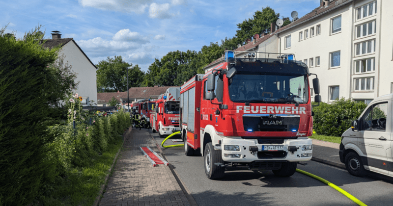 Feuerwehr Arnsberg Küchenbrand