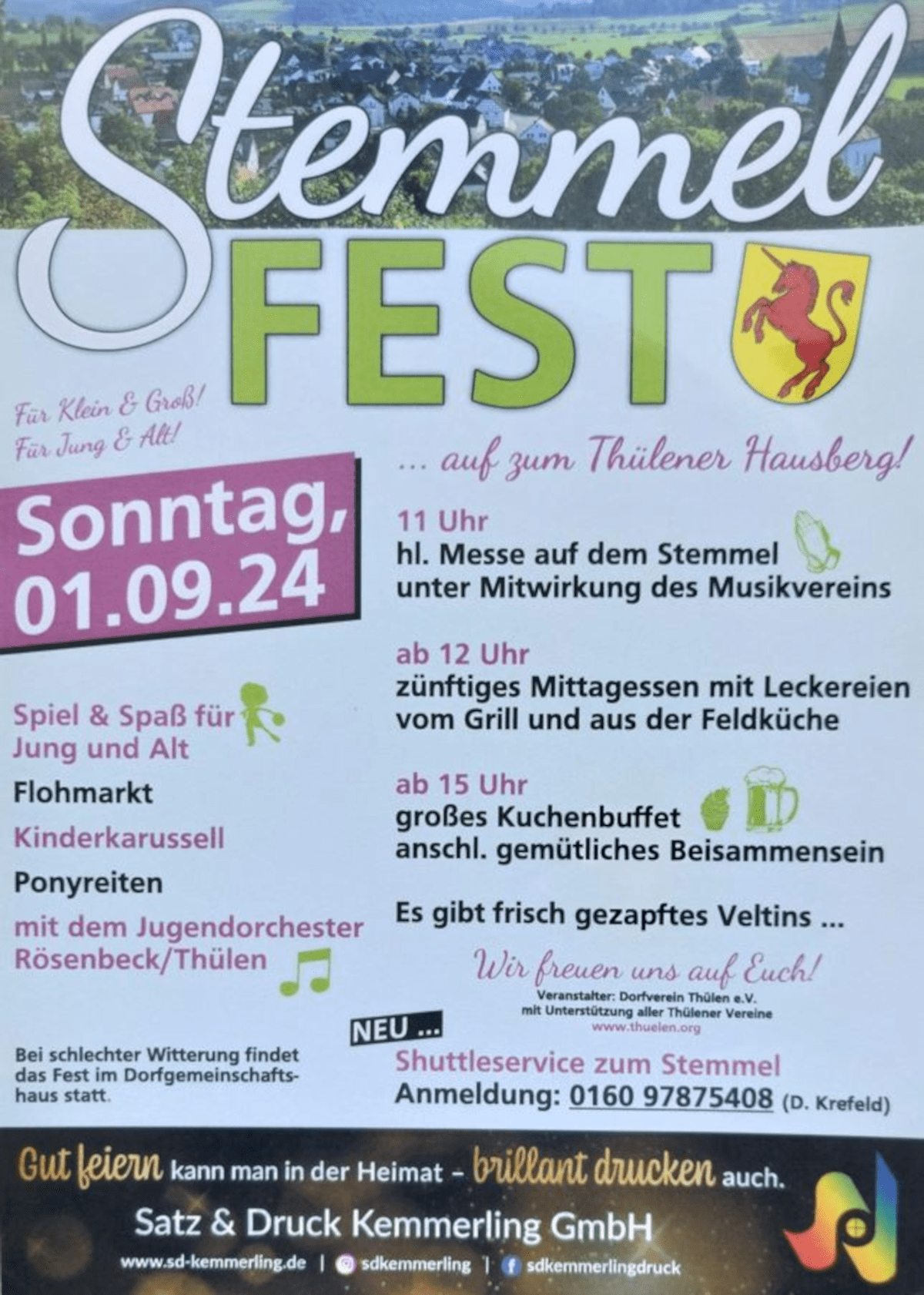 Thülen feiert Stemmelfest