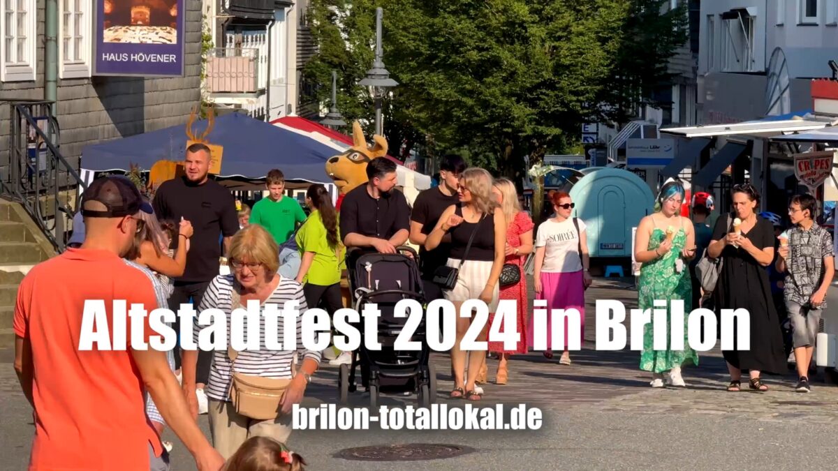 Altstadtfest in Brilon am Sonntag 192024