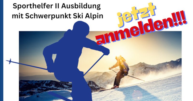 Zur Sporthelfer Ausbildung anmelden